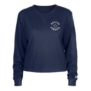 Women's New Era Dallas Cowboys Navy Blue Long Sleeve Thermal Tee~NWT~Med~$45